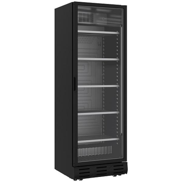 WR-38CS-SB DRINK-38SE/Z6 (25) Getränkekühlschrank, Umluftkühlung, 382l, schwarz