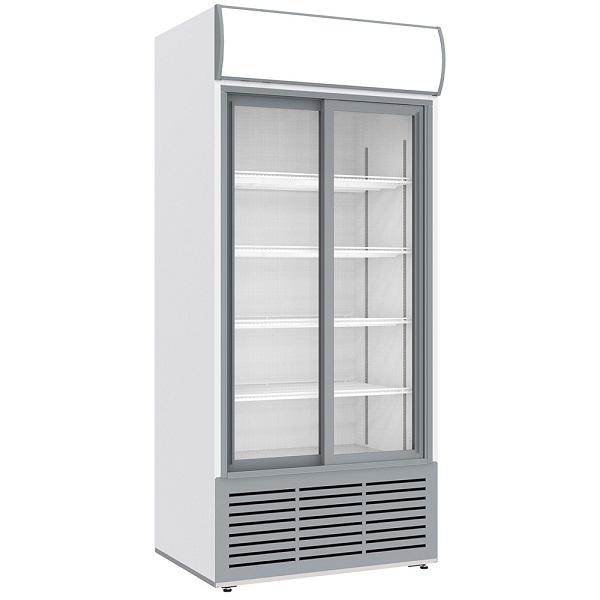 WR-80AC-SW DRINK-90S/R2 (27) Getränkekühlschrank mit Display, 2 Schiebetüren, 783 Liter