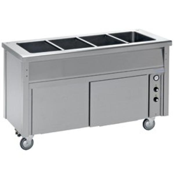 BA12 (25) EAB12 Bain-Marie Element auf Unterbau geschlossen 3 GN 1/1
