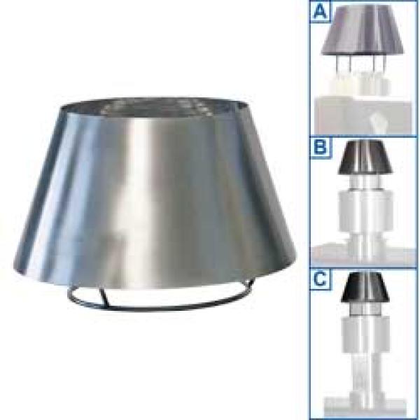 CBQ-060/BK (25) Holzkohleofen-BBQ GN 1/1 (60 Kg/h)