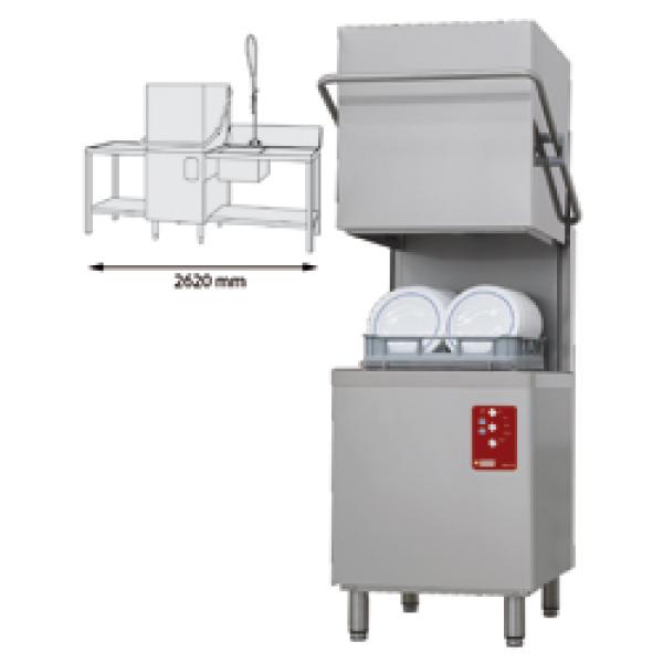 DCS9/6 (25) Haubenspülmaschine, Korb 500x500 mm "Full-Hygiene"