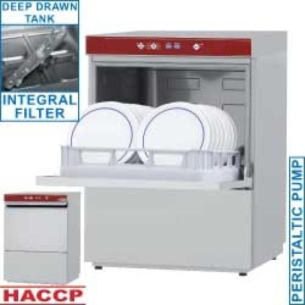 D86/6 (25) Geschirrspülmaschine ohne Abwasserpumpe, Körbe 500x500 mm, 400V/6,6KW