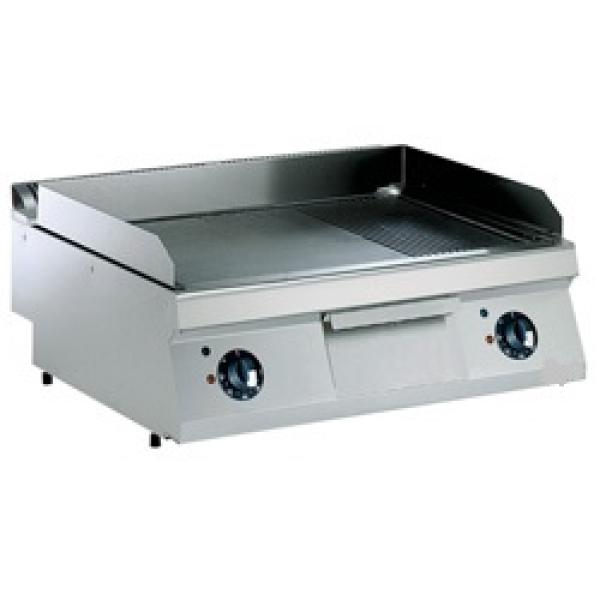 G17/PM8T-NE (25) Gas Grillplatte, 2/3 glatt, 1/3 gerillt
