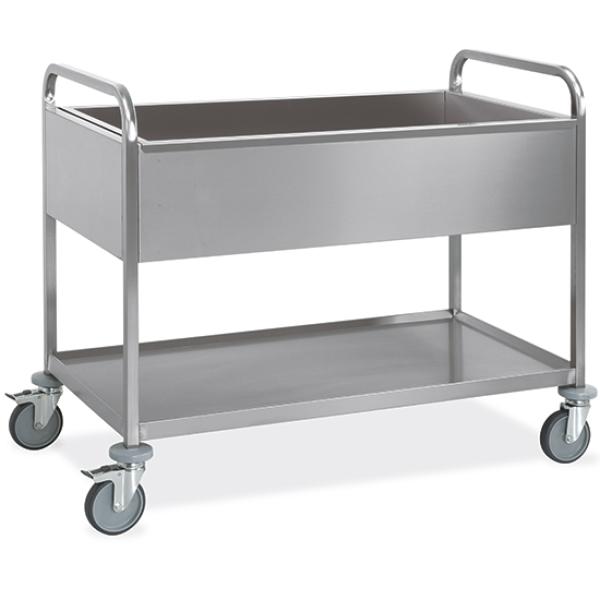 CDS-311 (25) Transport-Abräumwagen Inox, 3x GN 1/1, obere Ablage