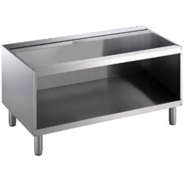 N17/BA12-N (25) Offener Unterbau, 1200 mm, Edelstahl