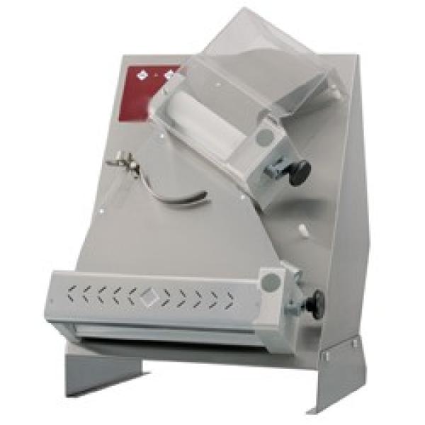 P42/X (25) Teigausrollmaschine aus Edelstahl Ø 420 mm, 2 Rollen
