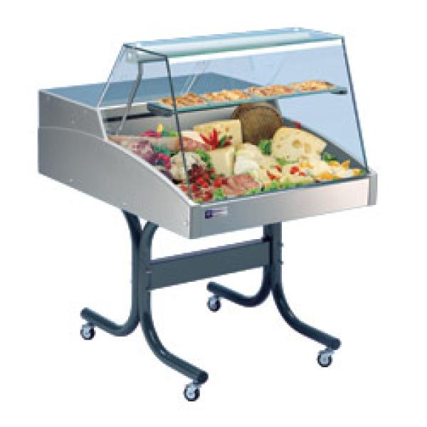 Super 1250 23131126 (25) K Mehrzweckvitrine mit stiller Kühlung, 1256x939xh530