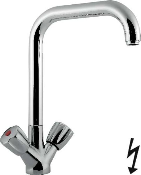 122.261.1M5.0PG VS.122.261.1M5EY (25) KN Niederdruck Spültischbatterie 1/2'' drucklos