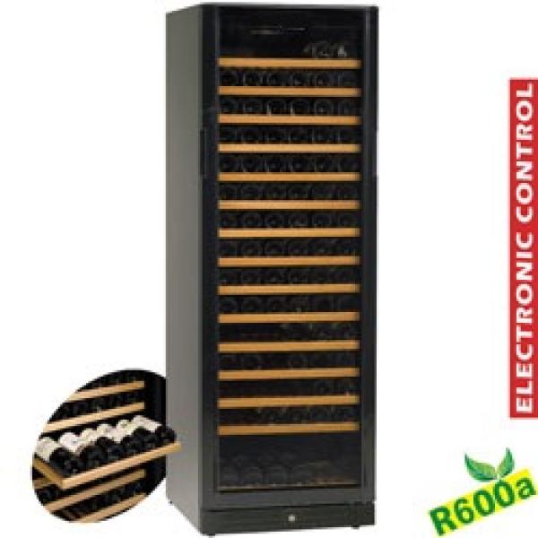 WCB/38-XS (25) Weinkühlschrank Vitrine, belüftet, 375 Lt., BLACK