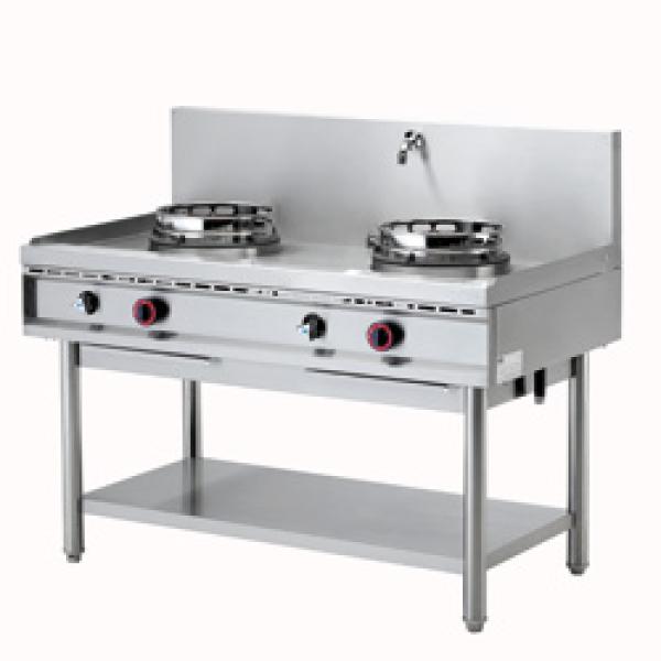 WGL2-13 (25) Wok Herd, 2 Brenner, 2x13 kW
