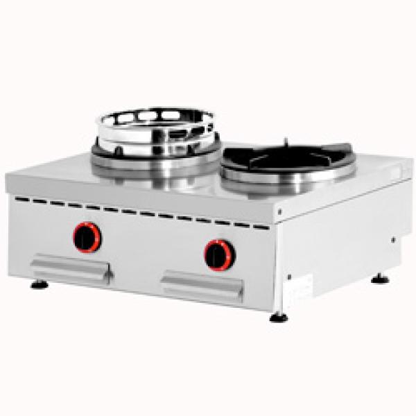 WGX2-8/T 10823002 (25) Wok Tischmodell, 2 Brenner, 2x13 kW