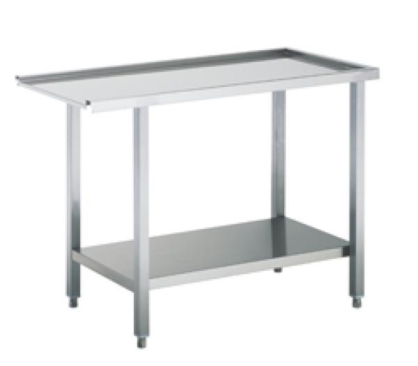 Z/TU700 (25) M Auslauftisch oder Zulauftisch für Korbdurchschubspüler, Breite 700