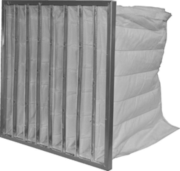 Z/MCFT28 (24) M Taschenfilter für Abluftreinigungsanlagen , 287x592x48 mm