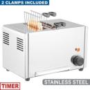 D2CM-XP (25) Toaster Elektro, 2 Zangen "Silver"