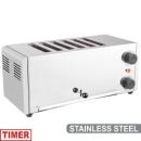 D6GP-XP (25) Toaster Elektro, 6 Scheiben "Silver"
