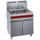 WR-GF30-G2 F15_15G/M (25) Gas-Fritteuse, 2 Becken je 15 Liter mit Unterschrank