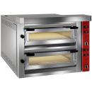 LFD-12L-LX (25) Elektro Pizzaofen "extra large", 2x 6 Pizzen 350mm - FULL Schamottstein
