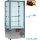 MAX/50CV-R2 (25) Pralinen Schokoladen Kühlschrank "volle"Vitrine, 5 Ebenen, belüftet