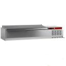 SX120/CC-R6 (25) Kühlaufsatz 5x GN 1/4 - 150 mm mit Edelstahldeckel