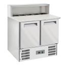 WR-SRP6-Z2 SR2/R6 (25) Pizzakühltisch-Belegstation 2 Türen